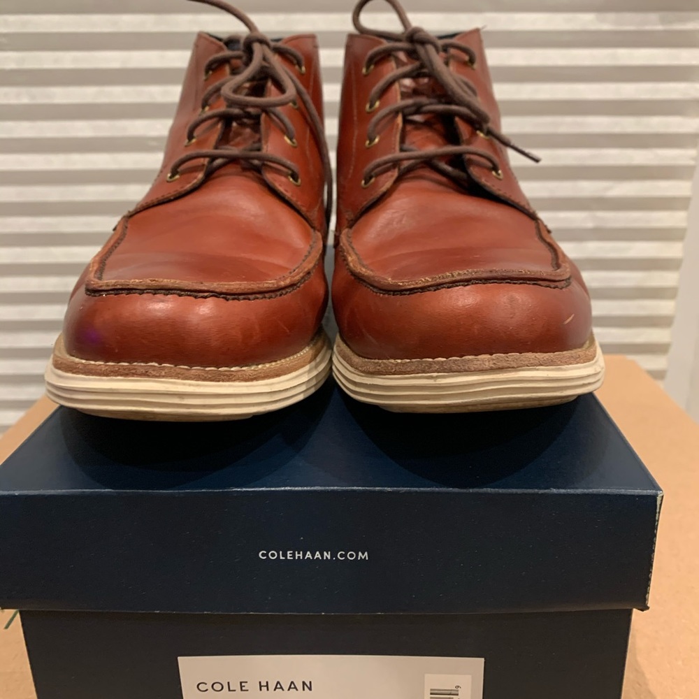 Cole Haan Lunargrand  Moc Chuk Boots 10.5. - Picture 2 of 5